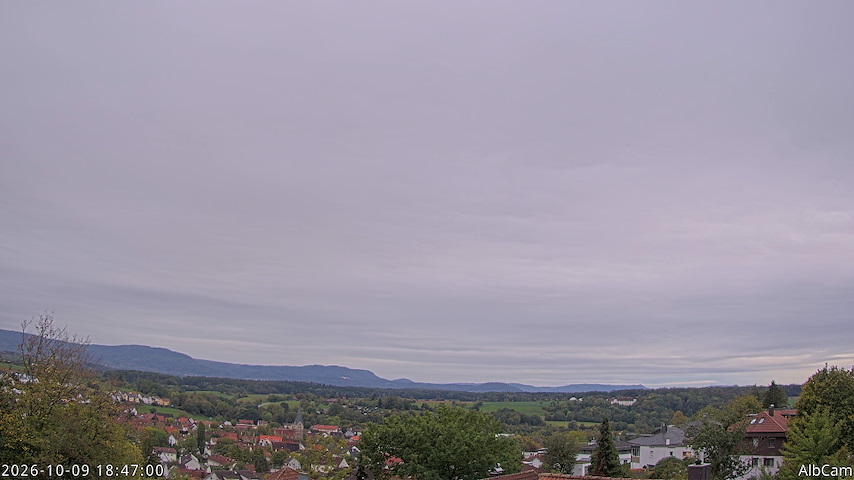Live camera feed from 🇩🇪 AlbCam Goeppingen in View from Goeppingen to SW