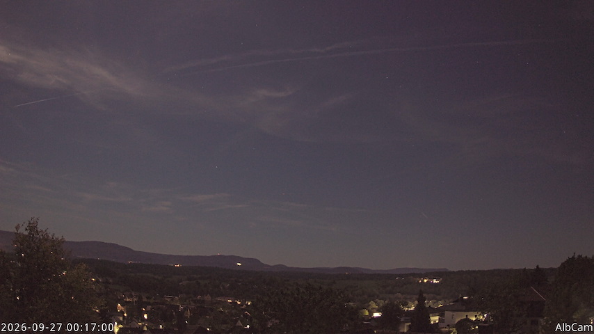 Live camera feed from 🇩🇪 AlbCam Goeppingen in View from Goeppingen to SW