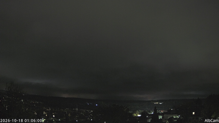 Live camera feed from 🇩🇪 AlbCam Goeppingen in View from Goeppingen to SW