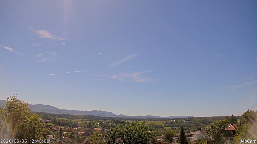 Live camera feed from 🇩🇪 AlbCam Goeppingen in View from Goeppingen to SW