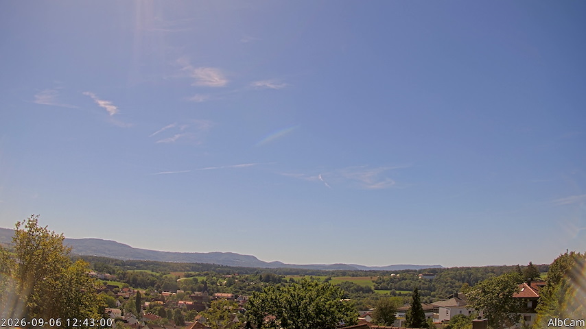 Live camera feed from 🇩🇪 AlbCam Goeppingen in View from Goeppingen to SW