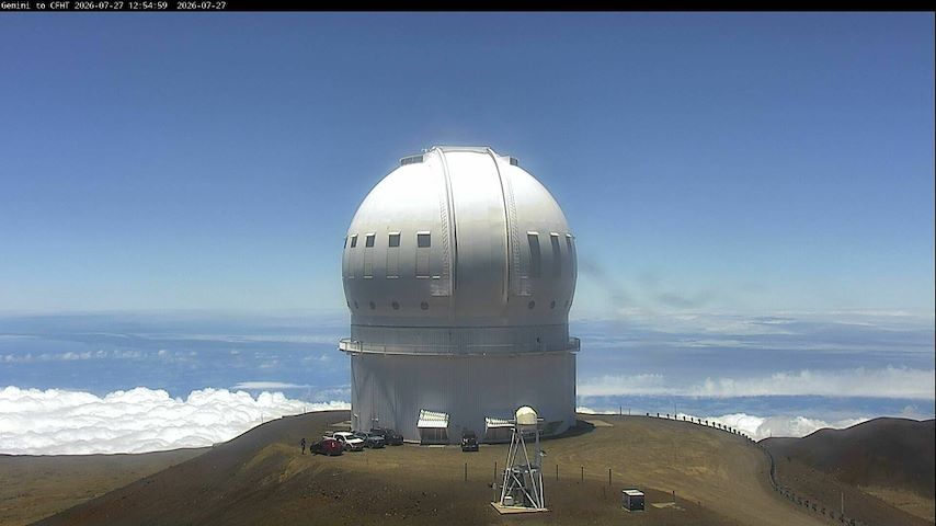 Direkte kamerakanal fra Canada-France-Hawaii Telescope - North i Hawaii