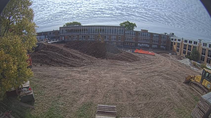Live camera feed from CUW School of Nursing Construction Camera in Concordia University Wisconsin