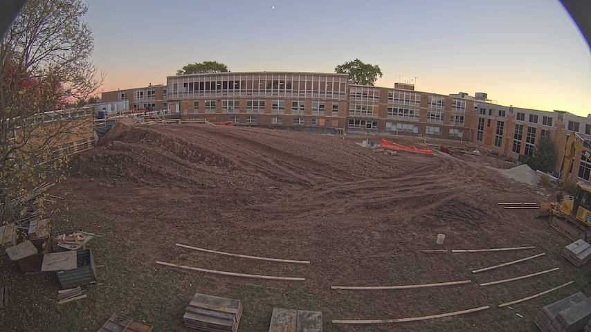 Live camera feed from CUW School of Nursing Construction Camera in Concordia University Wisconsin
