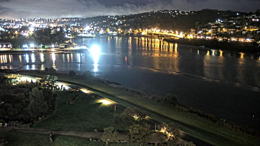 Kanał kamery na żywo z Tamar Estuary w Launceston, Tasmania