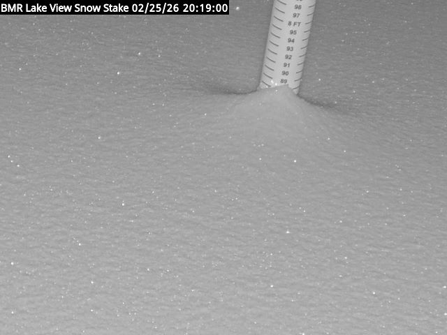 Lakeview Snow Depth Image