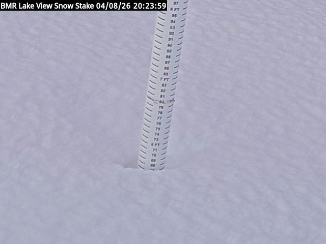 Lakeview Snow Depth Image