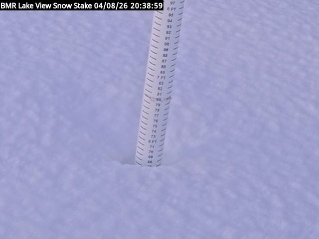 Lakeview Snow Depth Image