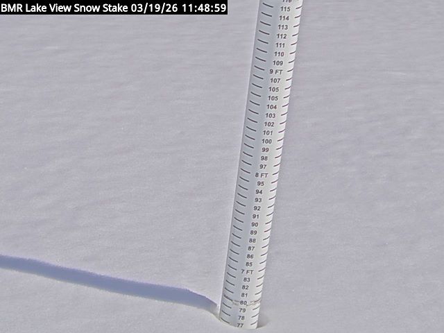 Lakeview Snow Depth Image