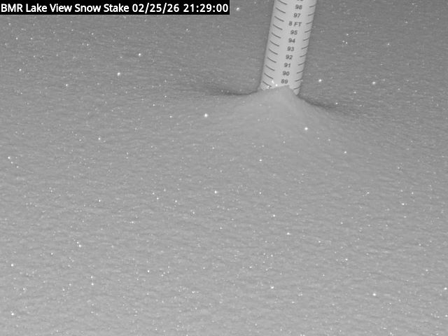 Lakeview Snow Depth Image