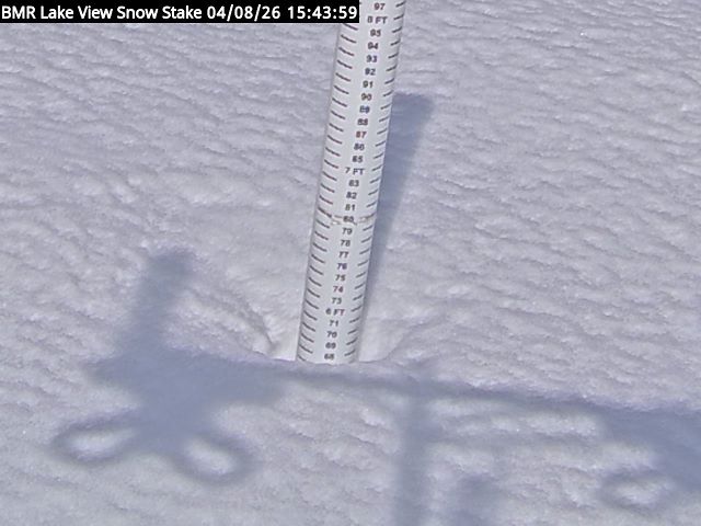Lakeview Snow Depth Image