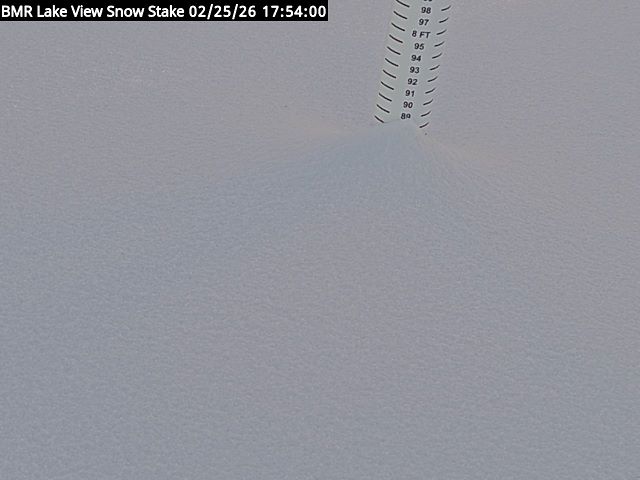 Lakeview Snow Depth Image
