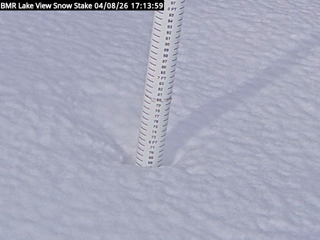 Lakeview Snow Depth Image