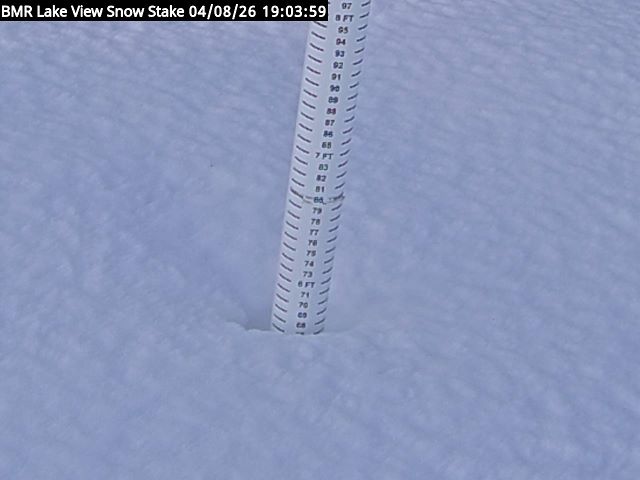 Lakeview Snow Depth Image