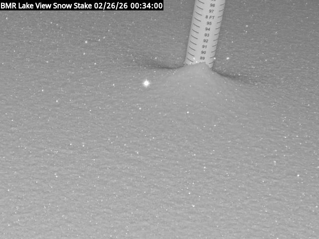 Lakeview Snow Depth Image