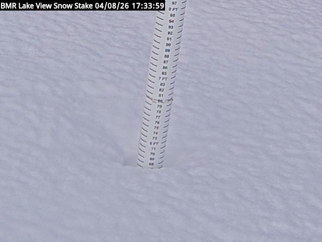 Lakeview Snow Depth Image