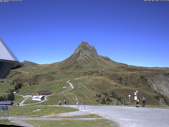 Live camera feed from Damüls, Uga in Vorarlberg, Austria