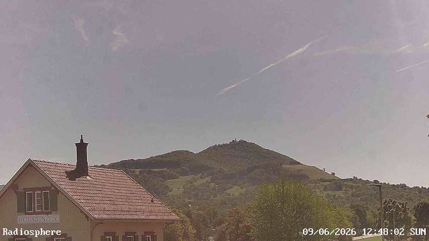 Live camera feed from RADiOSPHERE-BURG TECK in Burg Teck in Owen